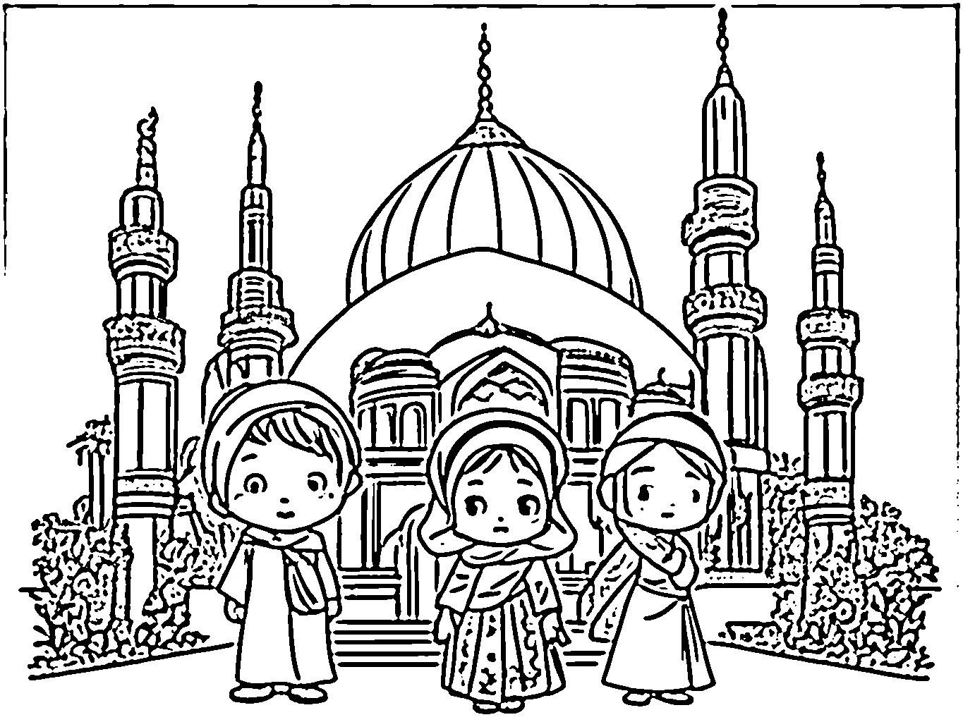 gambar anak islam muslim